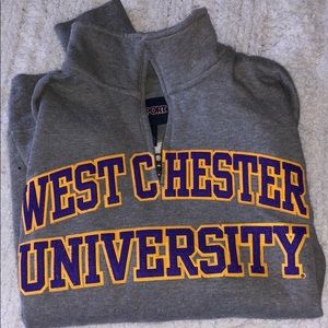 Quarter zip up hoodie